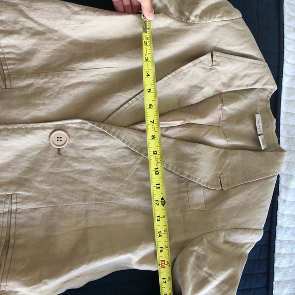 100% Linen Blazer - Picture 7 of 8